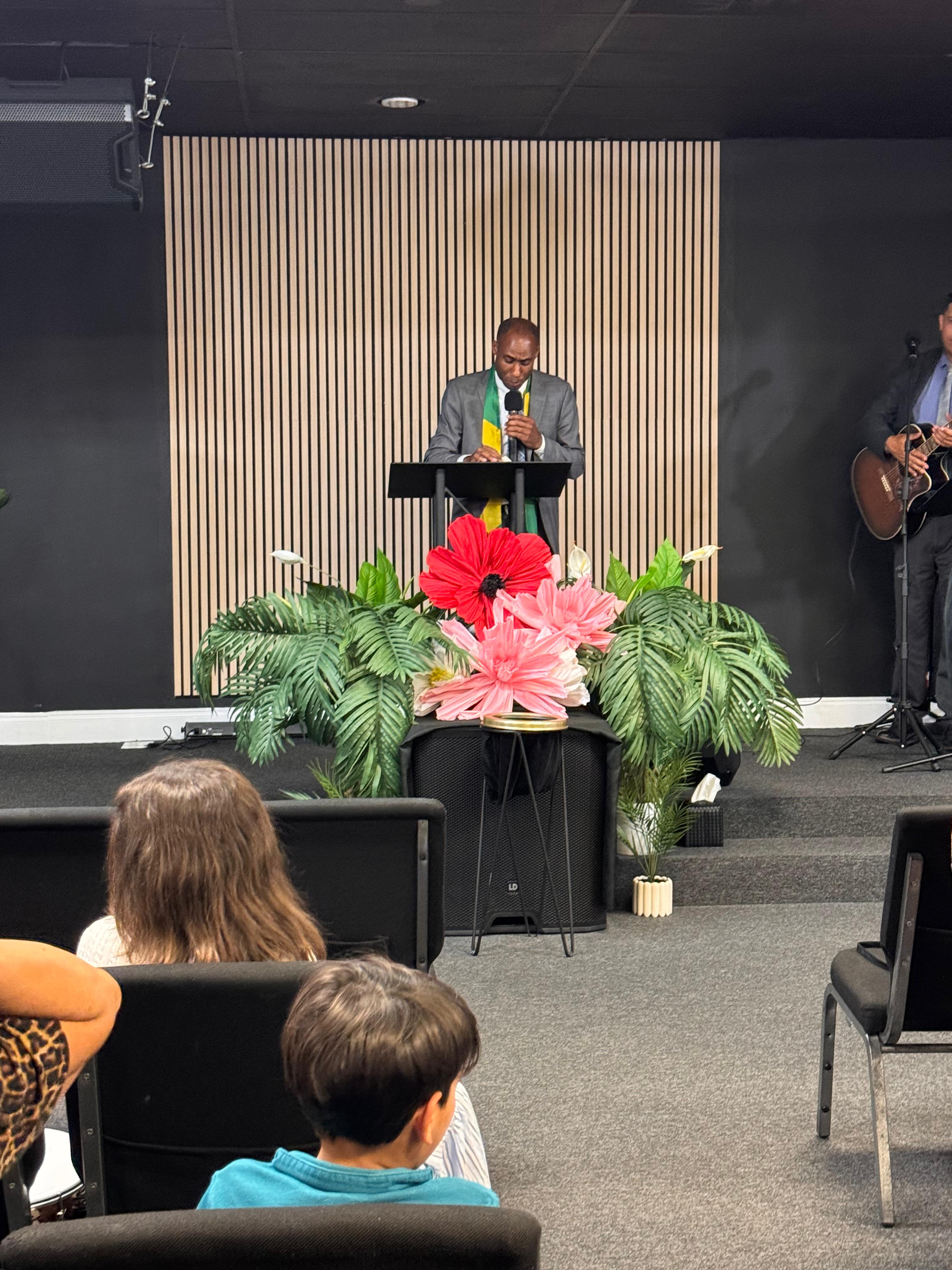 Preaching at UPC Brazil