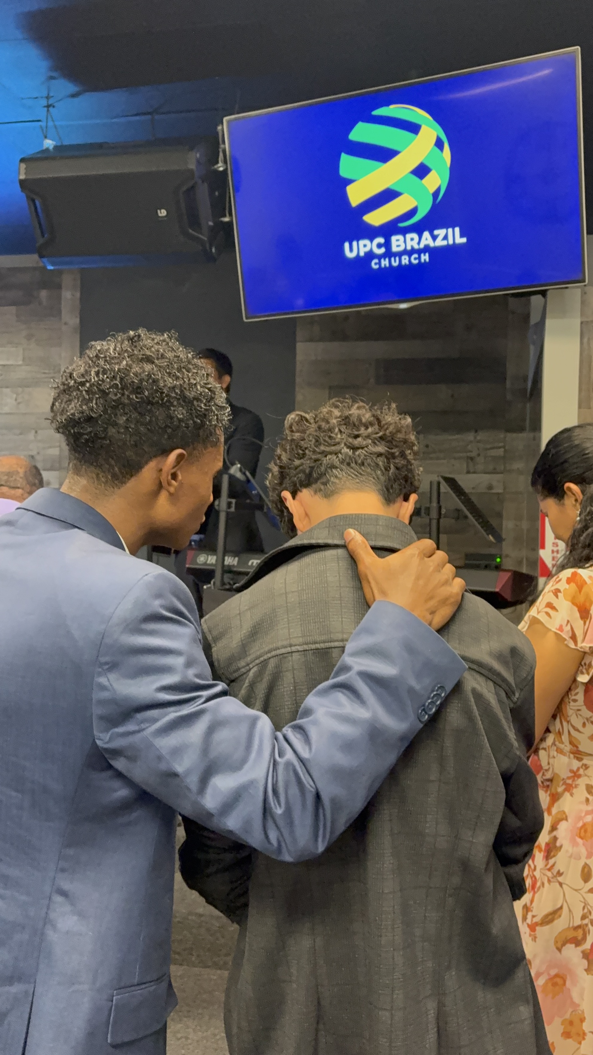 Church family worship